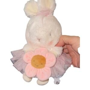 Bunnies By The Bay Cricket Island Blossom Bunny Plush Stuffed Animal Flower Tutu